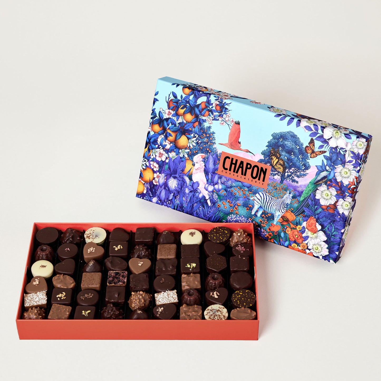 Coffret fourreau institutionnel 108 chocolats