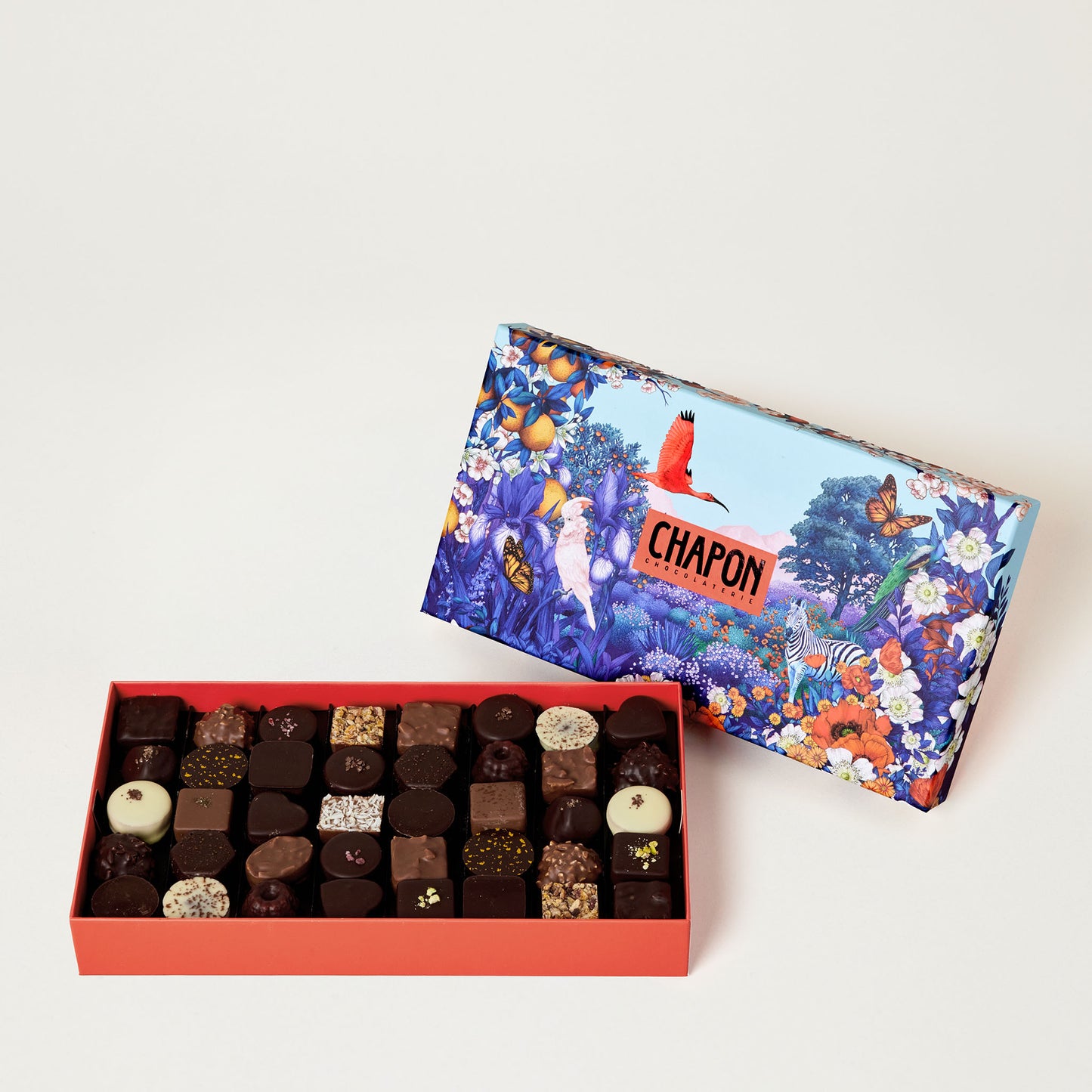 Coffret fourreau institutionnel 80 chocolats